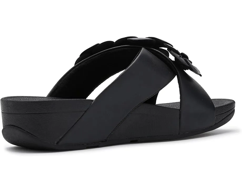Сланцы FitFlop Lulu Flower Cross с цветочным перекрестным дизайном