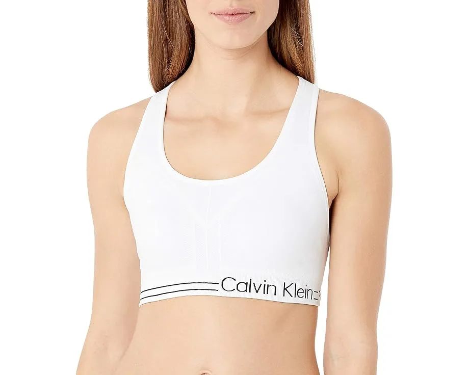 Реверсивный спортивный бра Calvin Klein для средних нагрузок с влагоотводящим эффектом