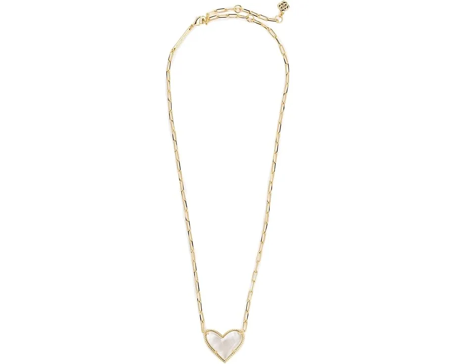 Массивное короткое колье Kendra Scott Ari Heart Statement