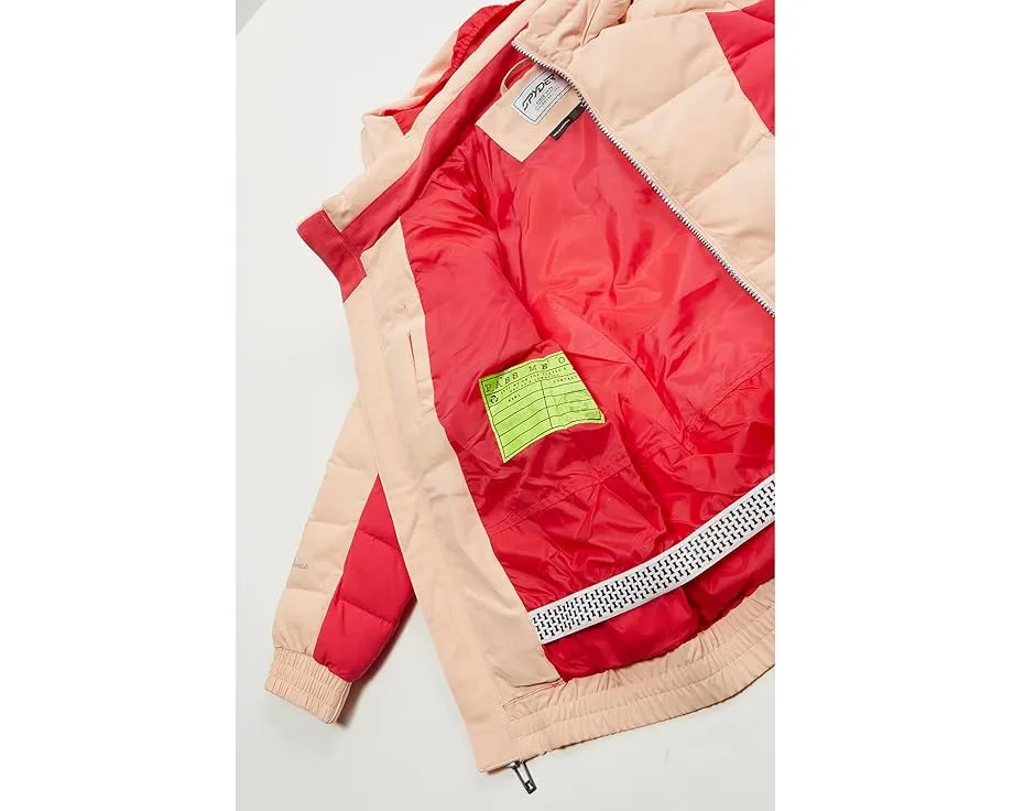 Детская куртка Zadie Synthetic Down от Spyder с синтетическим утеплителем и эластичным материалом