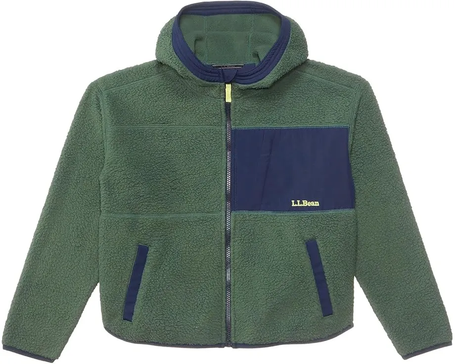 L.L.Bean Детская флисовая куртка Alpine Fleece Jacket с капюшоном