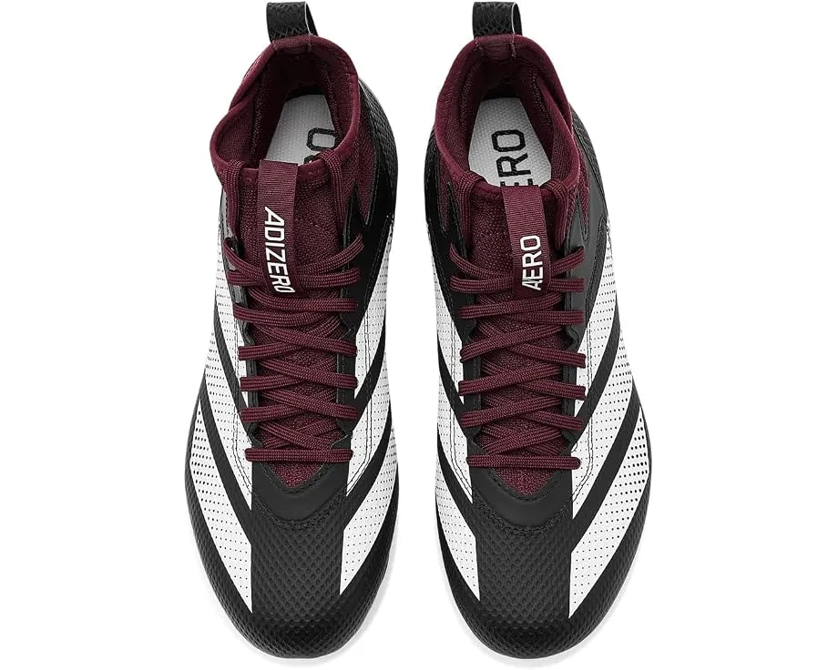 Бутсы Adidas adizero Impact с бордовыми вставками