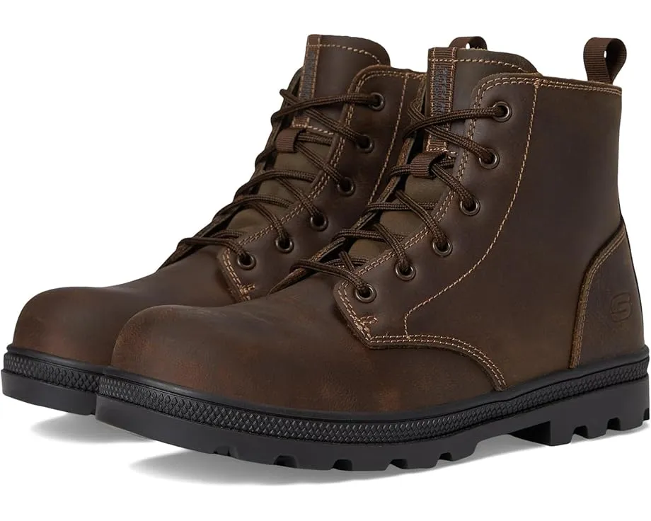 Рабочие ботинки SKECHERS Work Rotund с композитным носком и противоскользящей подошвой