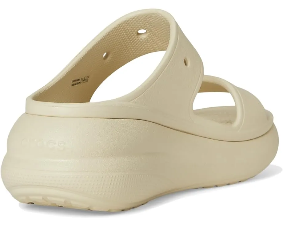 Сандалии Crocs Classic Crush с увеличенной высотой и отверстиями для Jibbitz