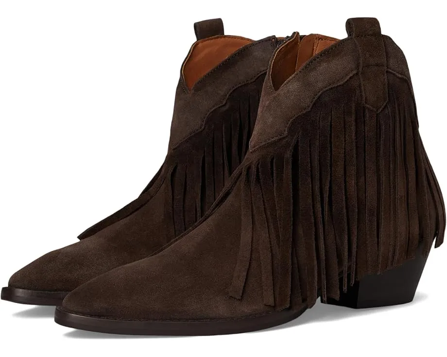 Ботильоны Seychelles Easy Come Easy Go из мягкой замши с бахромой