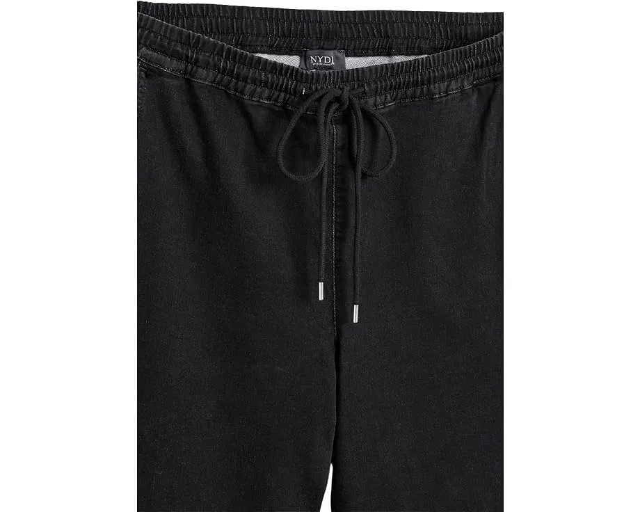 Джинсовые брюки NYDJ Relaxed Drawstring Pull-On Plus Size на кулиске