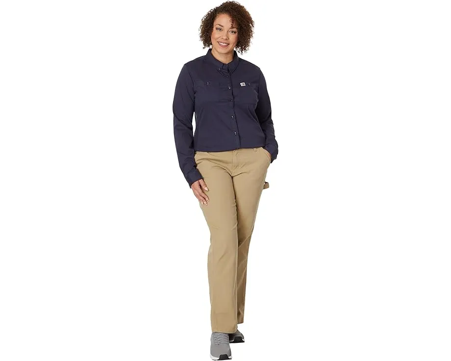 Огнестойкая гибридная рубашка Carhartt Force Cotton с технологией FastDry