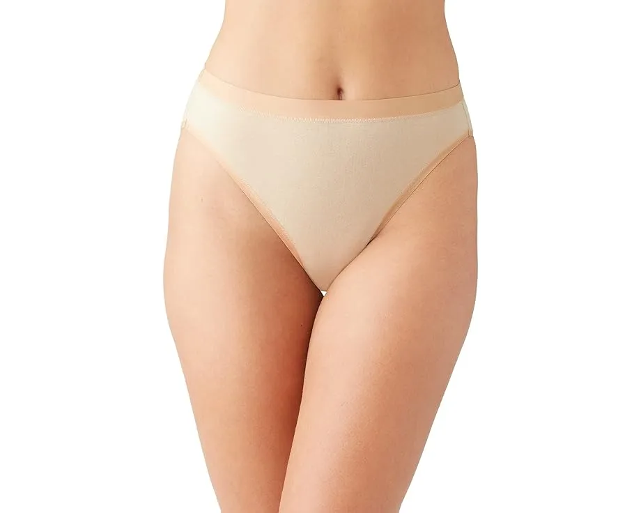 Трусы Wacoal Understated Cotton Hi Cut из хлопка Supima