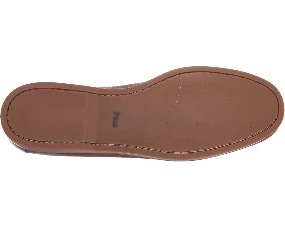 Ботинки Bienne Boat Shoe из мягкой кожи с логотипом Polo Ralph Lauren