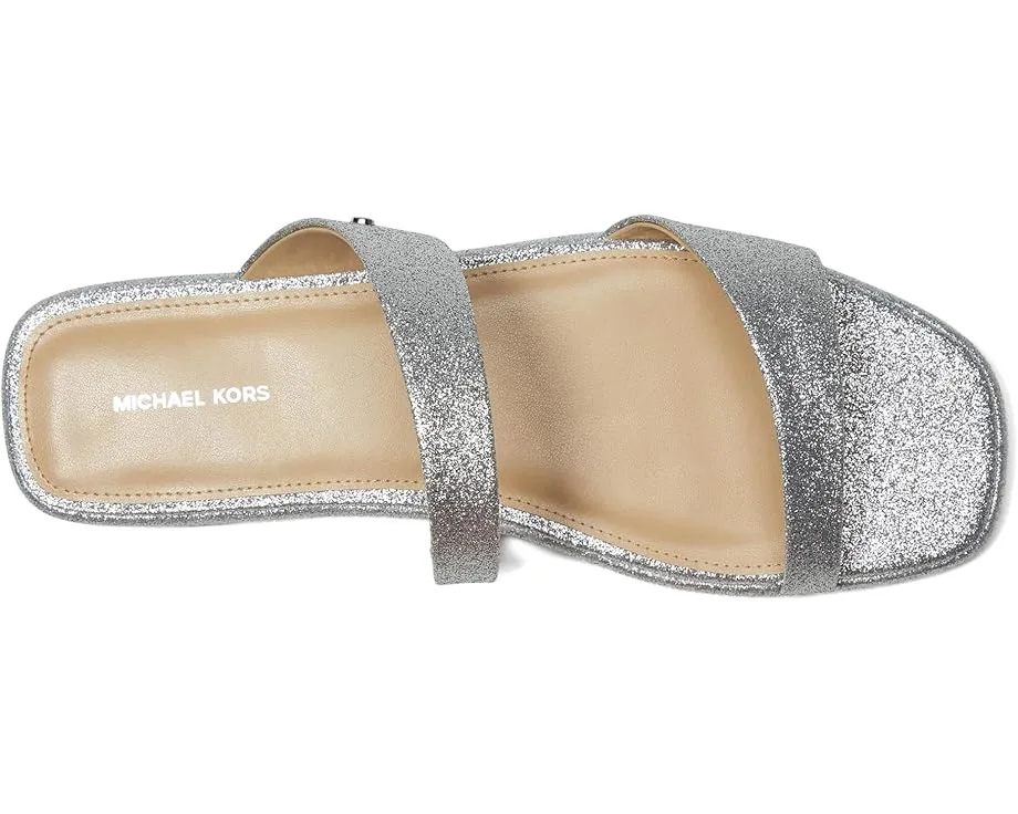 Плоские сандалии Jaida с асимметричным кожаным верхом