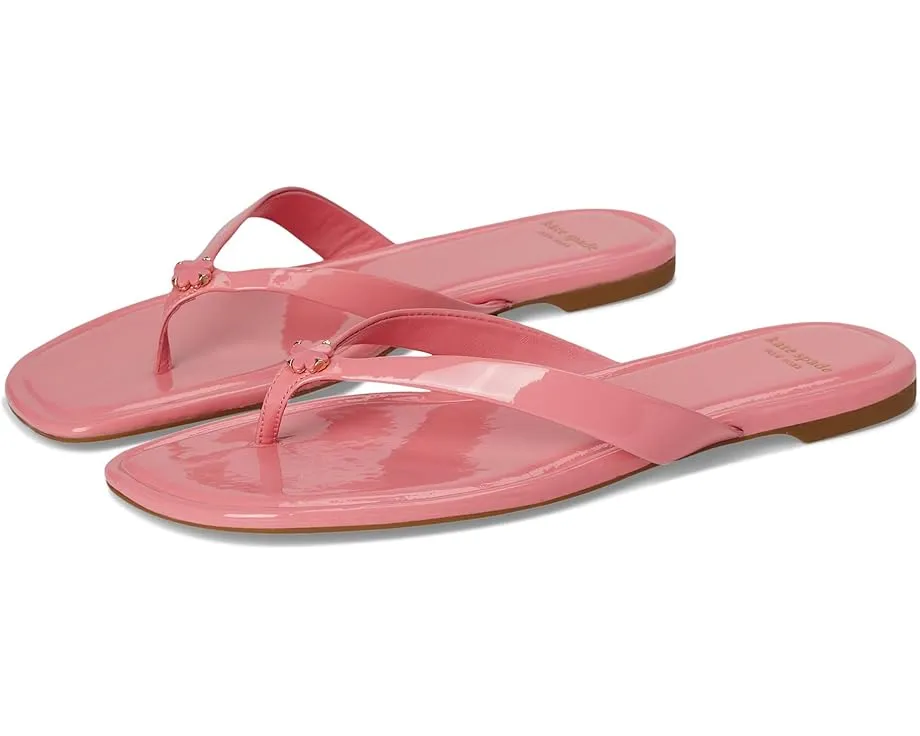 Kate Spade New York шлепанцы Spade Flower Flip Flop с цветочным мотивом