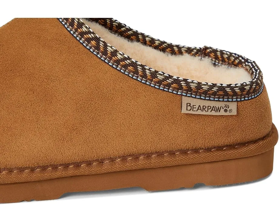 Уютные тапочки-мокасины Bearpaw Tabitha II с пропиткой BearCoat