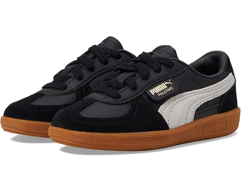 Детские кроссовки Puma Palermo с кожаным верхом и резиновой подошвой