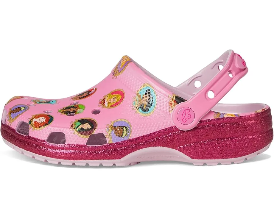 Кроксы Crocs Disney Princess для детей с тематическим дизайном