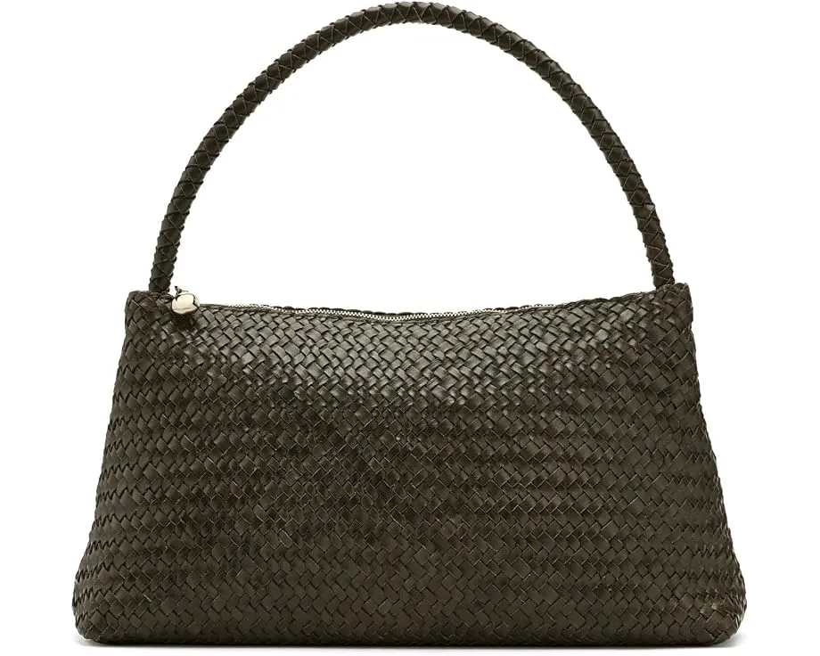 Сумка через плечо Madewell LG Woven Zip Shoulder с ручным плетением