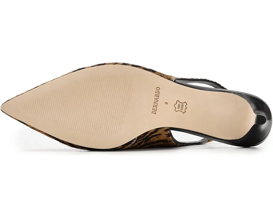 Туфли Misha Haircalf с открытой пяткой и меховым верхом Bernardo