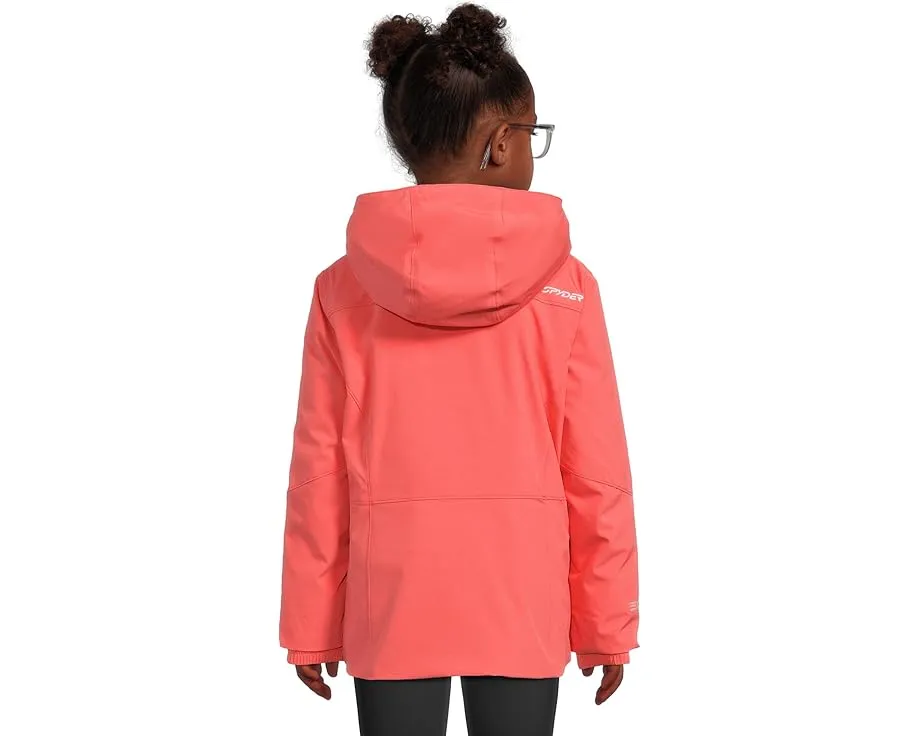 Детская куртка Lola от Spyder с утеплителем 120г EXO THERMO и съемным искусственным мехом