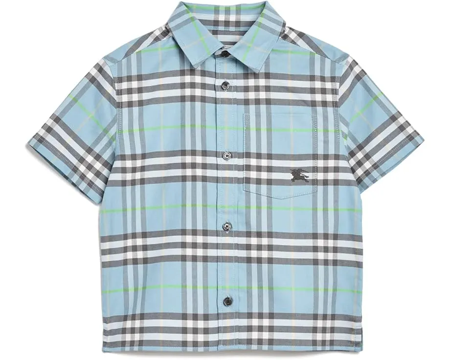 Детская рубашка Billy Check Burberry Kids