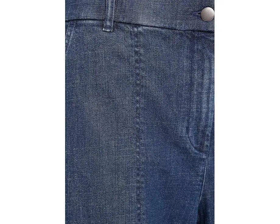 Брюки Eileen Fisher Stretch Denim из хлопка с разрезами на щиколотках
