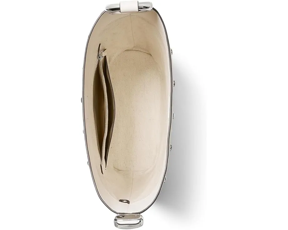 Сумка-ведро Halo из мелкозернистой кожи со стразами на плечевом ремне Kate Spade New York