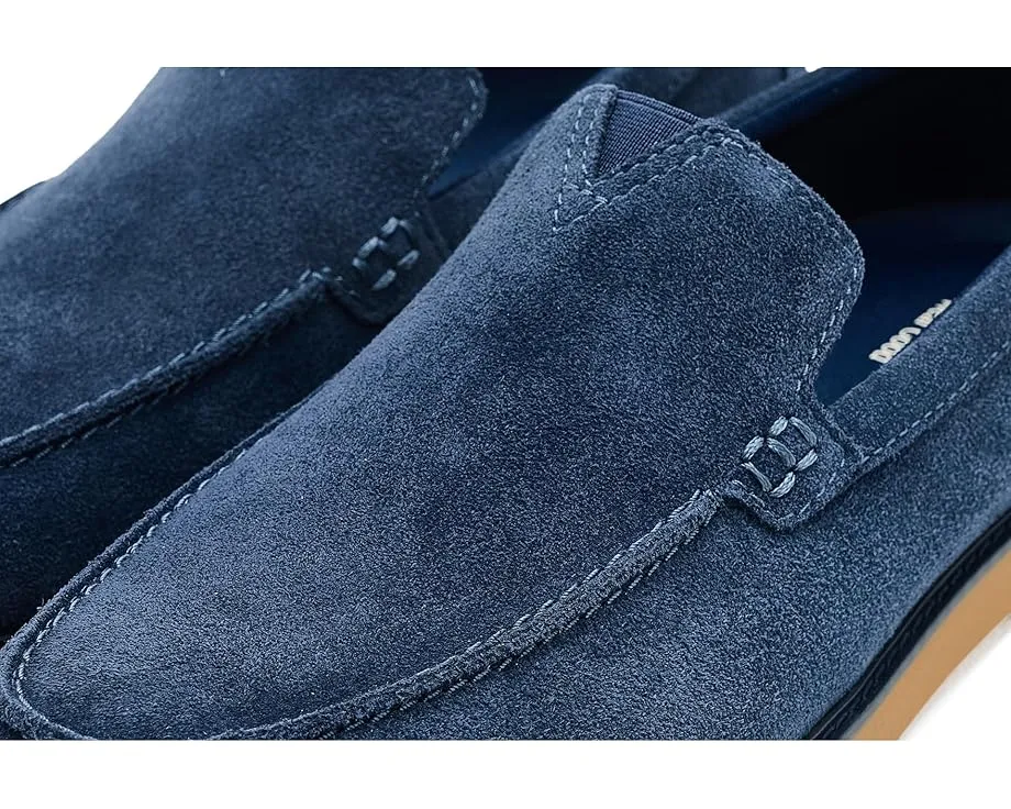 Замшевые лоферы TOMS Marcos на устойчивом каблуке