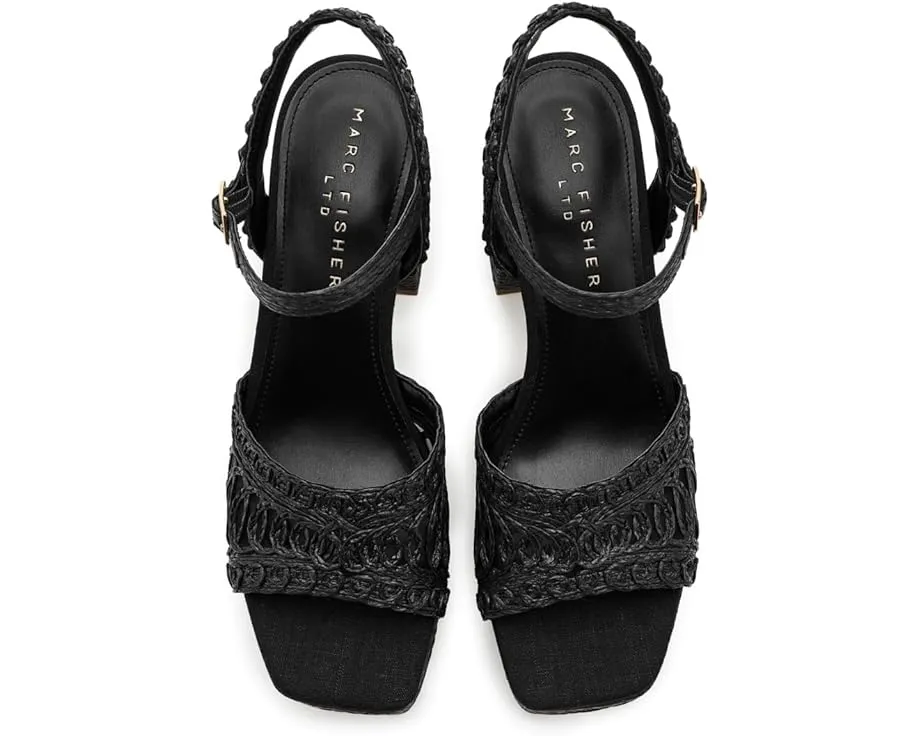 Marc Fisher LTD босоножки Chayse на высоком квадратном каблуке с плетеными деталями