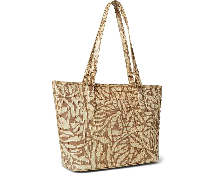 Сумка Brahmin Melbourne Medium Asher из тисненой кожи с защитным основанием