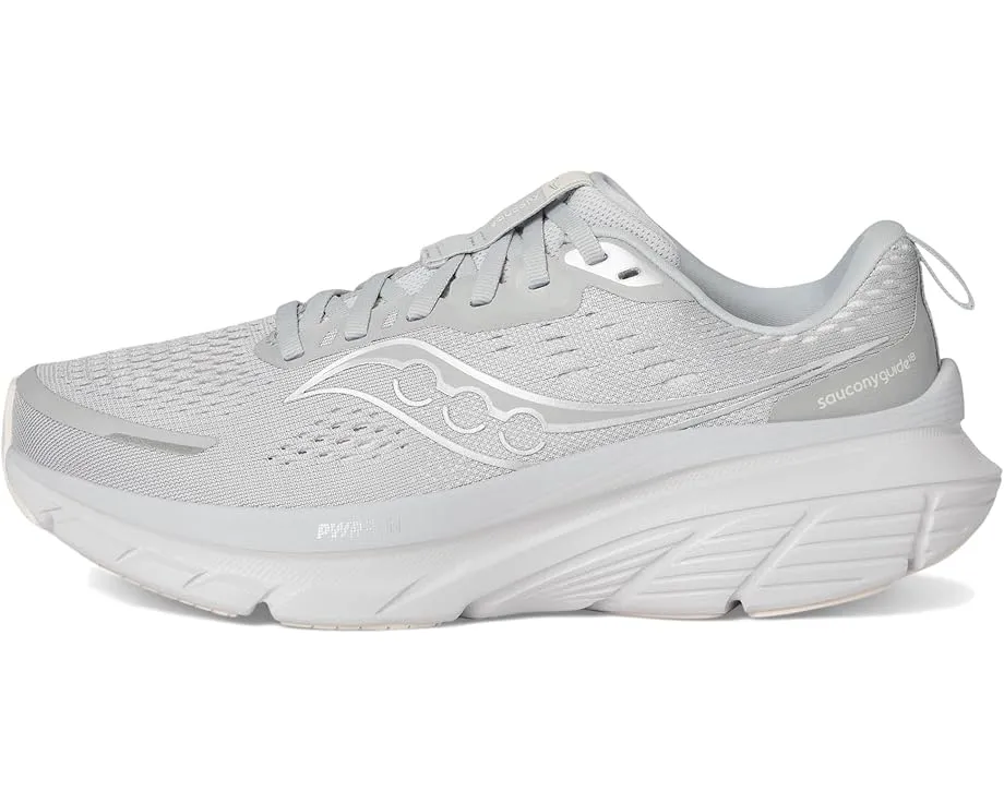 Кроссовки Saucony Guide 18 с кожаным верхом и амортизацией VERSARUN