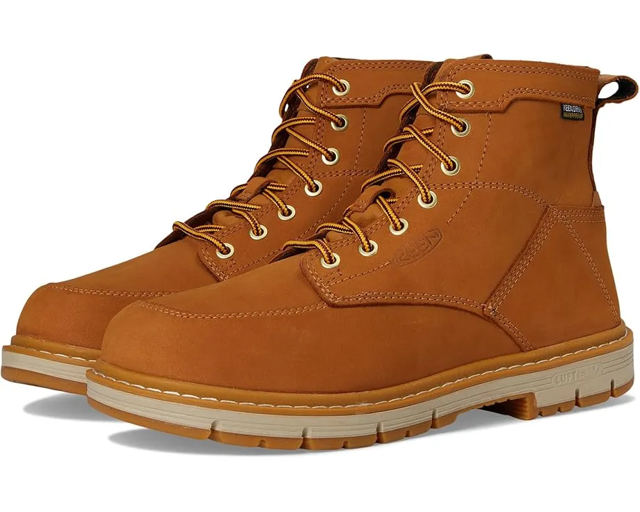 Водонепроницаемые рабочие ботинки KEEN San Jose 6 дюймов с мягким мысом и каблуком 90 градусов