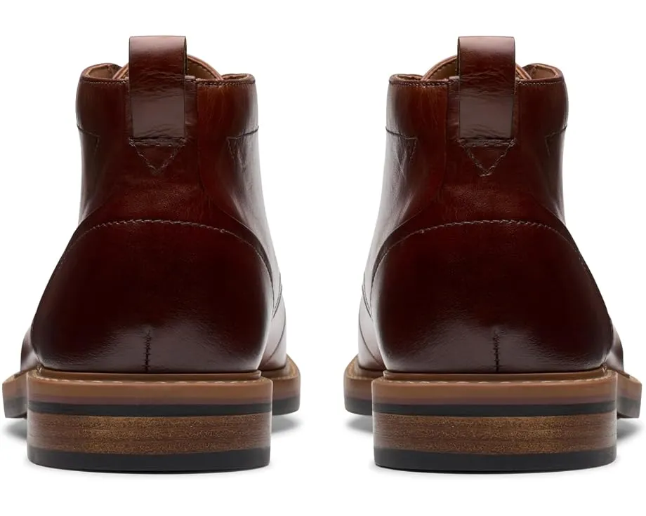 Ботинки Clarks Aldwin Chukka из кожи Mid Tan Leather