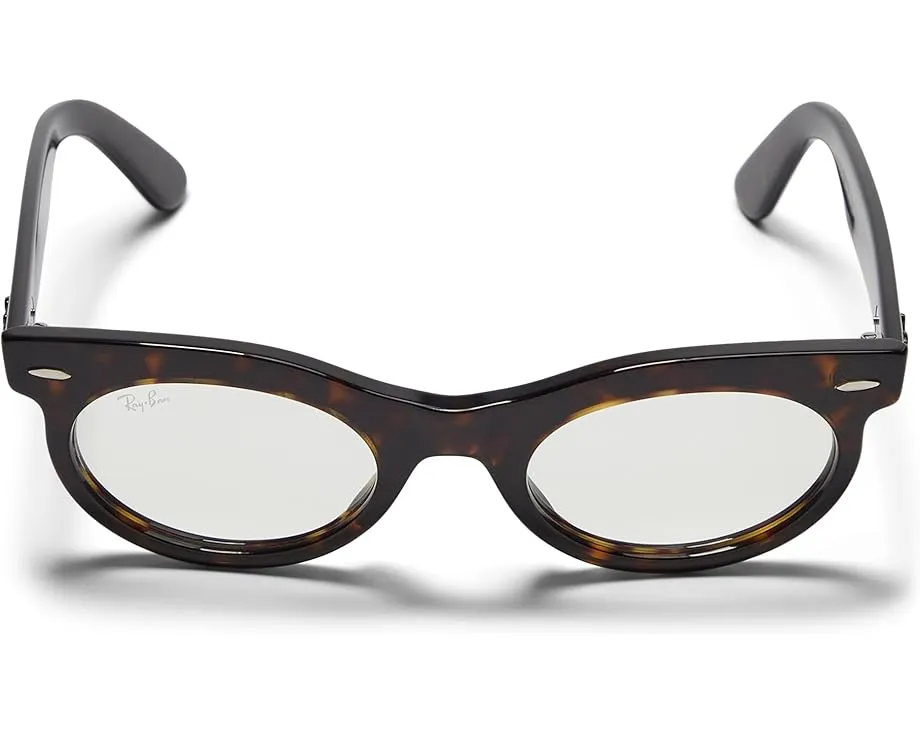 Солнцезащитные очки Ray-Ban Wayfarer Oval с овальной оправой и градиентными линзами