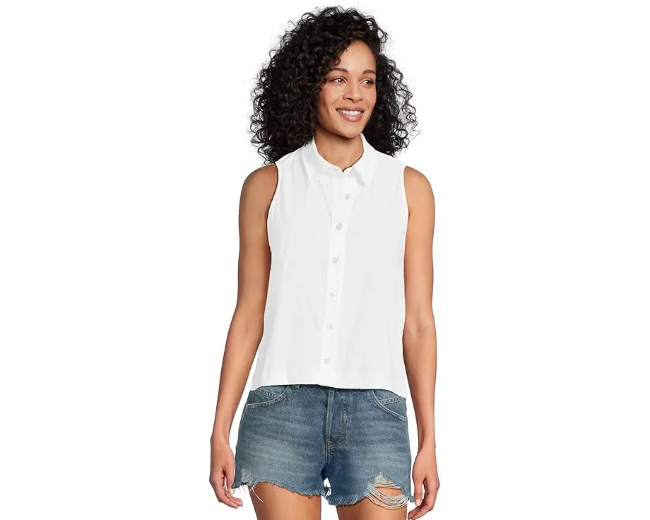 Безрукавка Lilla P на пуговицах из мягкого джерси с вытачками