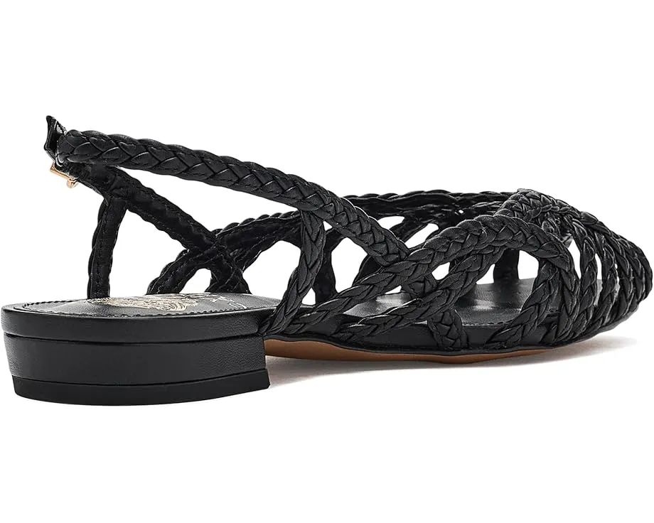 Плоские босоножки Stiorra с плетеными бретелями и квадратным каблуком Vince Camuto