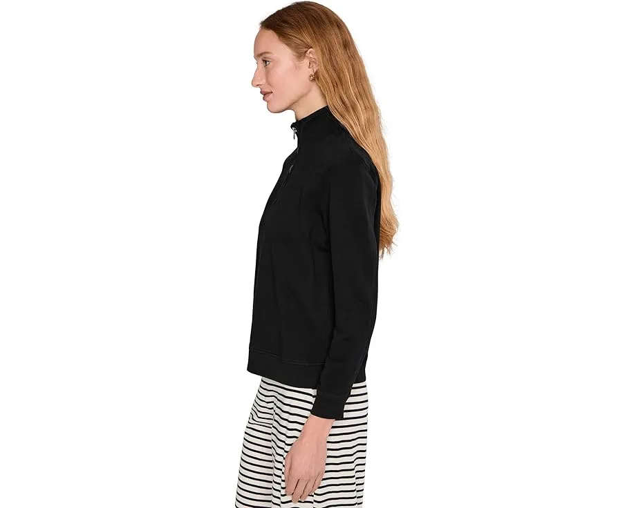 Свитшот с длинным рукавом и воротником-воронкой на полумолнии Mod-o-doc