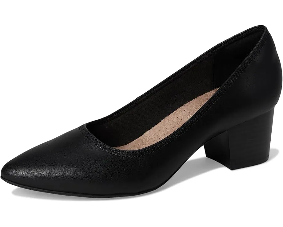 Туфли Clarks Ellanie Hope с острым носком и массивным каблуком