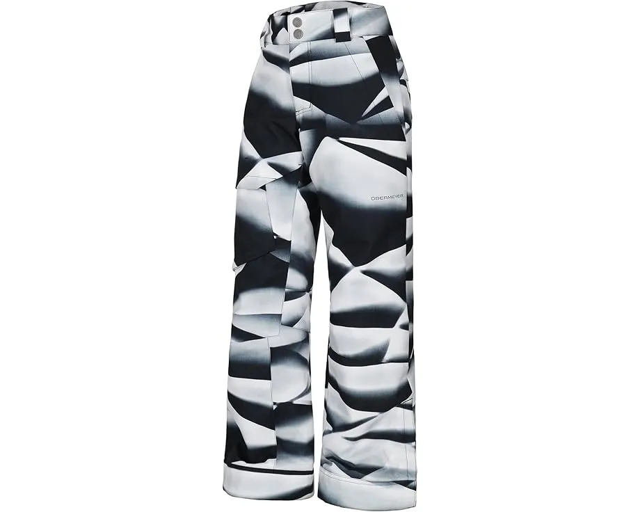 Детские снежные штаны Obermeyer Brisk Print с технологией I-GROW