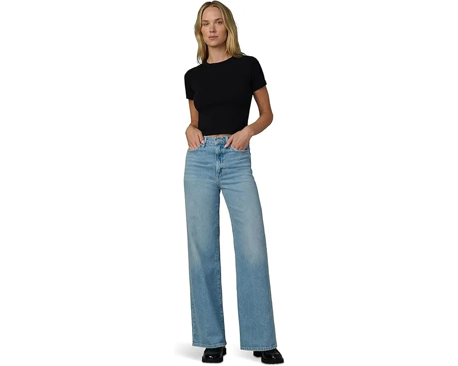 Joe's Jeans The Mia Wide Leg 32 джинсы с высокой посадкой и широкими штанинами