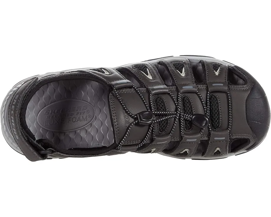 Сандалии Skechers Tresmen Outseen для рыбалки серые