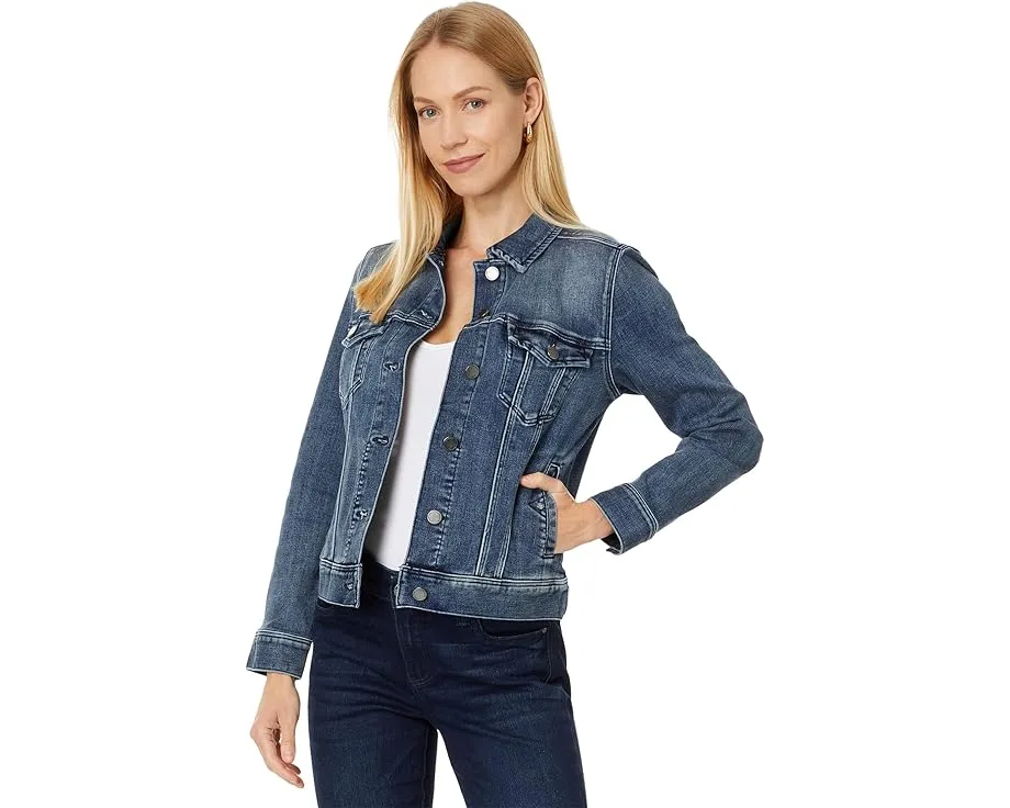 Куртка-джинсовка Liverpool Los Angeles Classic с эффектом растяжения