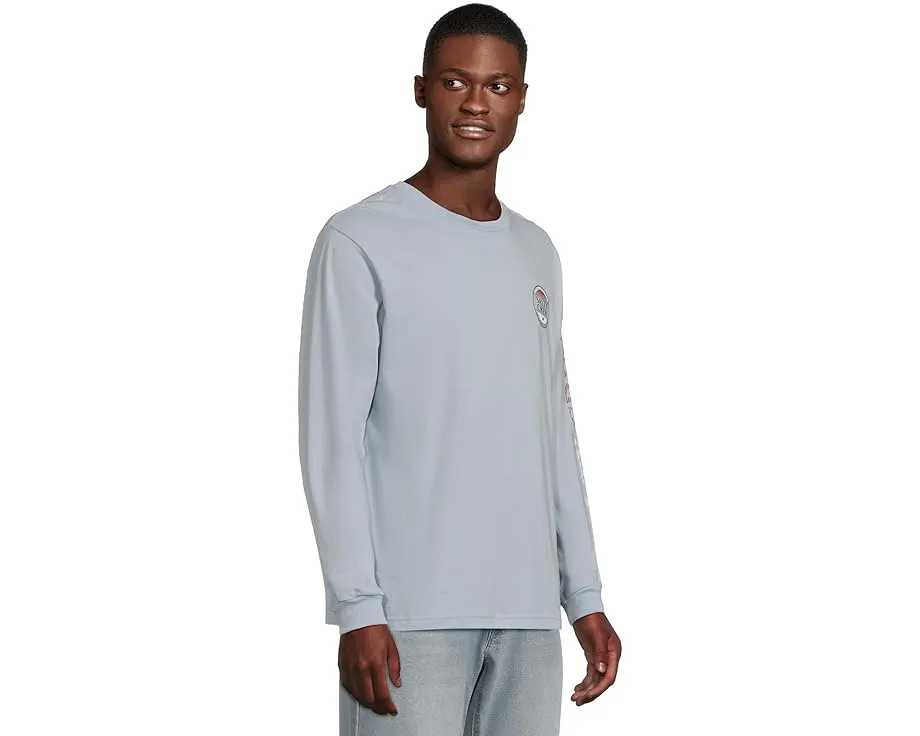 Футболка Salty Crew Simple Fade с длинным рукавом и принтом на рукаве