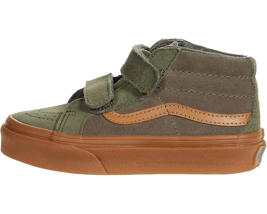 Кроссовки Vans Sk8-Mid Reissue V для детей с двойной липучкой
