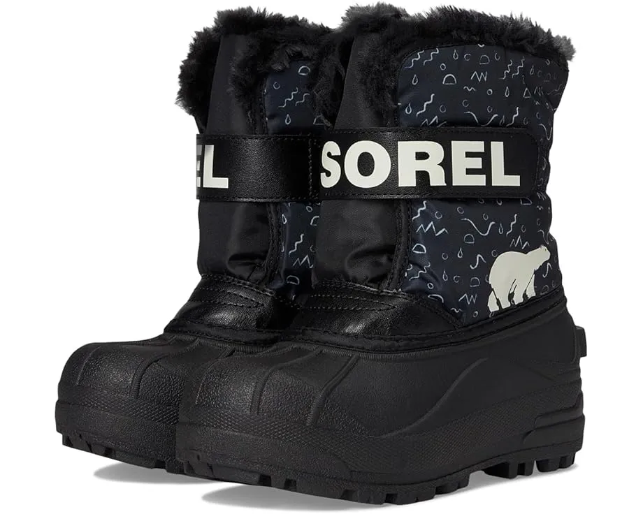 Зимние ботинки SOREL Snow Commander для малышей с подкладкой из флиса