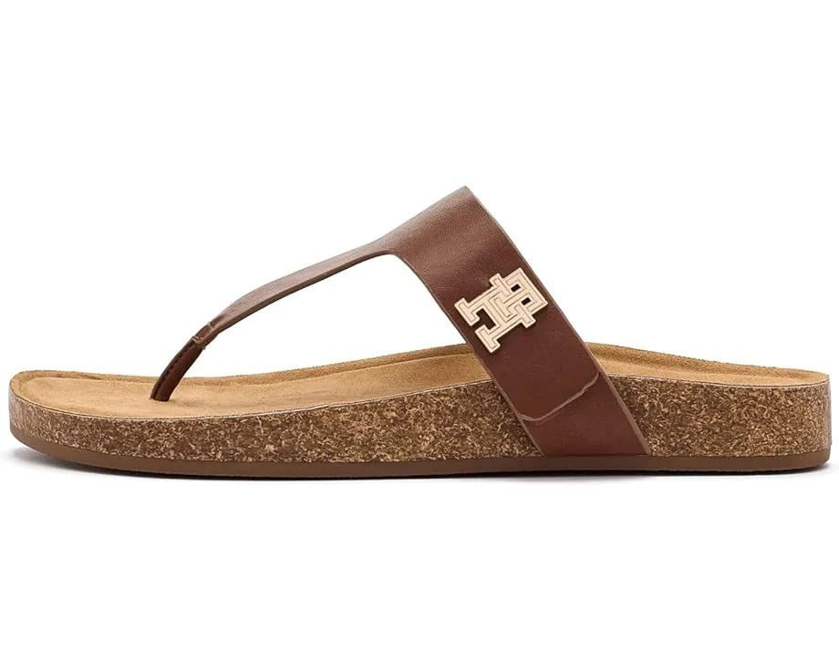 Босоножки Tobeach Tommy Hilfiger с миндальным носком и блестящей фурнитурой