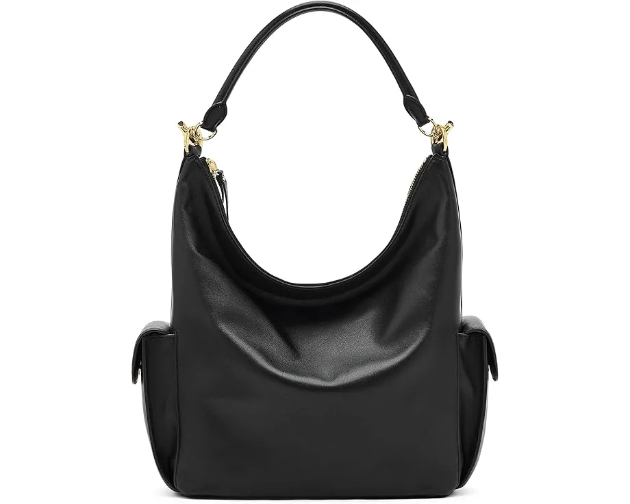 Большая плечевая сумка Lauren Ralph Lauren Blaike из мягкой кожи наппа