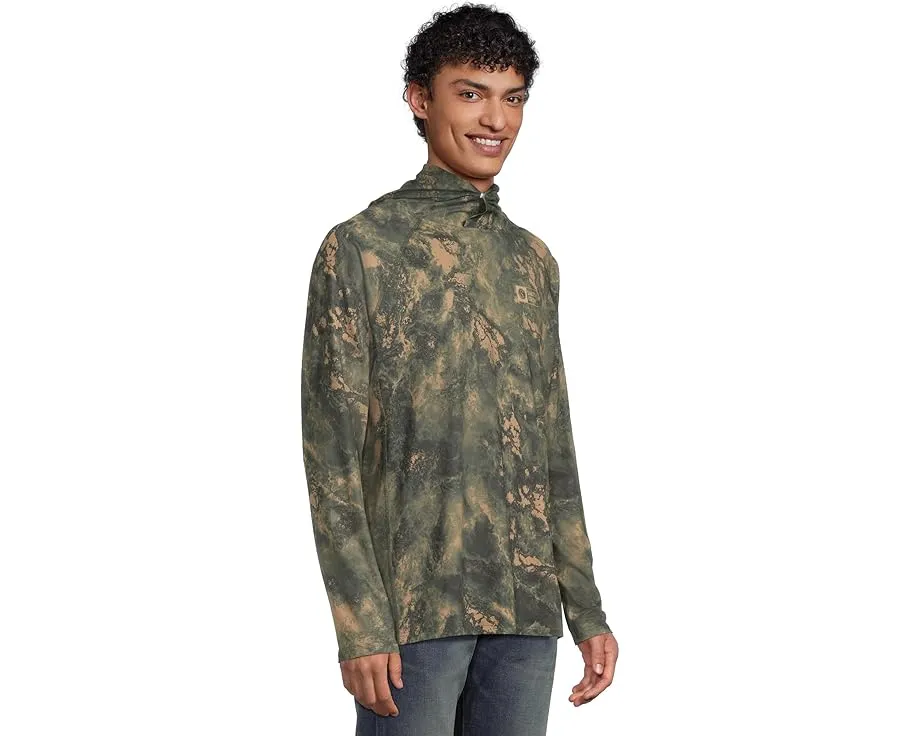 Солнцезащитная рубашка Apex Perforated с капюшоном и UPF 50+