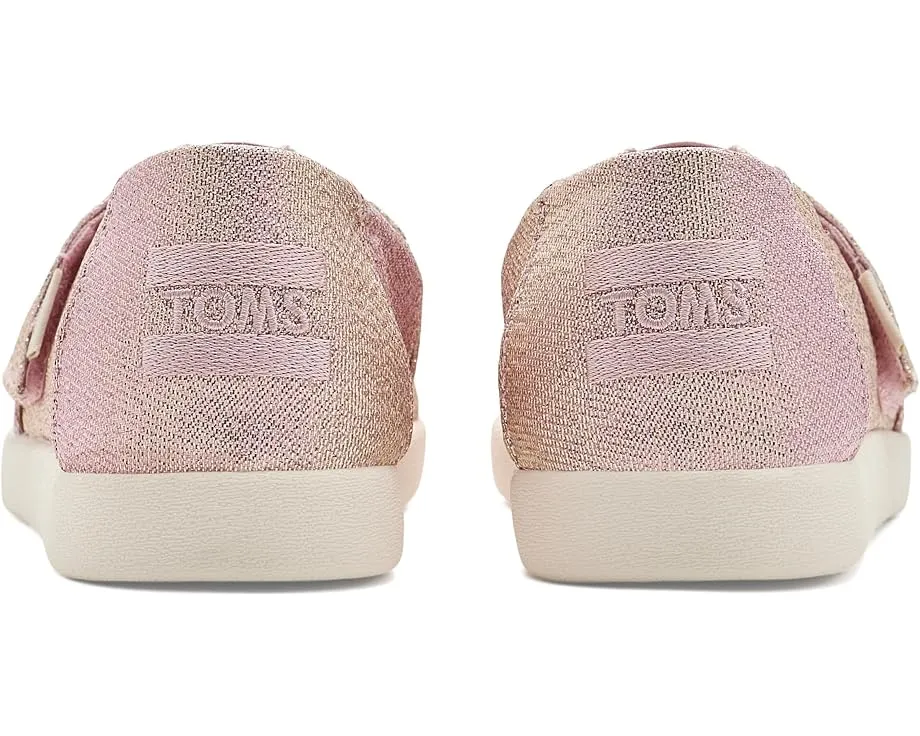 Детские кеды Alpargata TOMS с розовым принтом