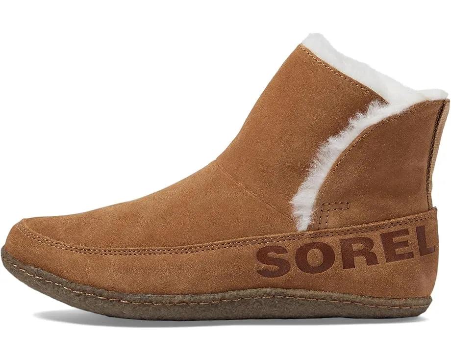 Ботильоны SOREL Nakiska из замши с искусственным мехом и съемной стелькой