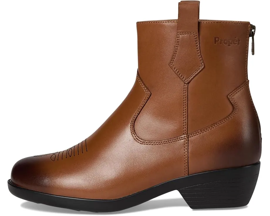 Ботильоны Propet Maisie из мягкой натуральной кожи с каблуком и стелькой Durocloud