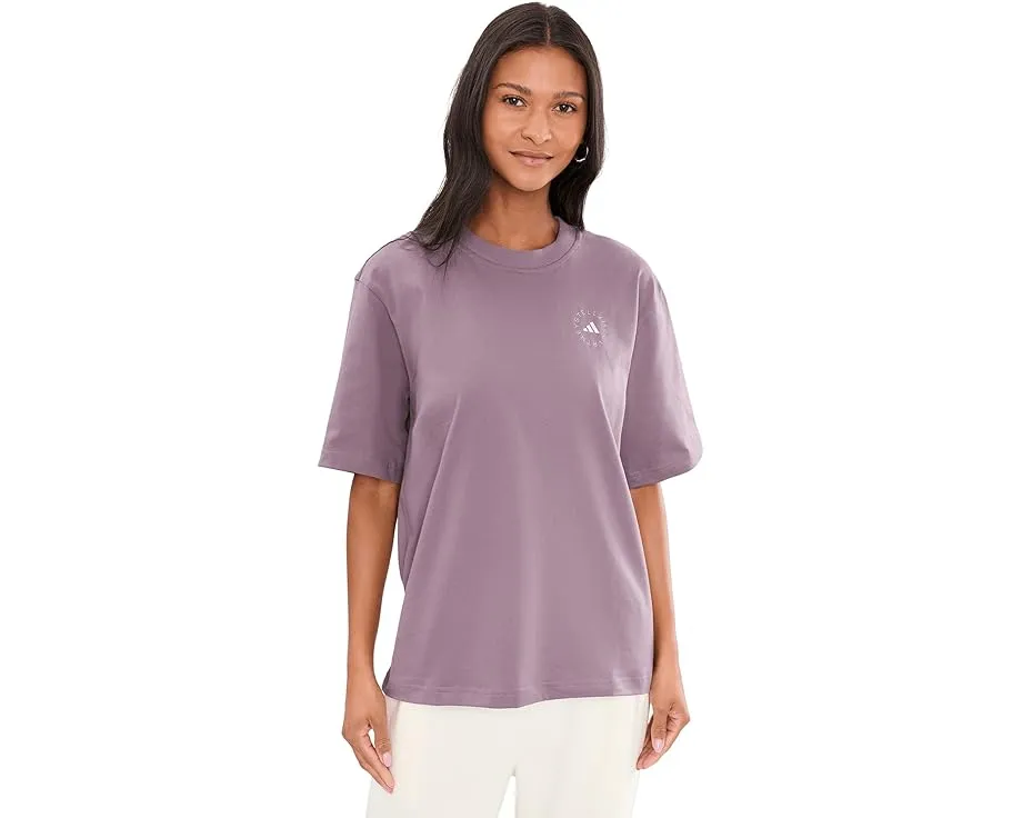 Футболка оверсайз adidas by Stella McCartney Loose из органического хлопка