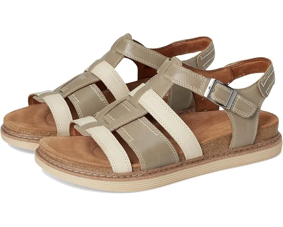 Сандалии Clarks Arwell Sun из кожи с цепкой подошвой